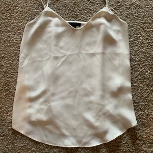 Jcrew ivory silky camisole
